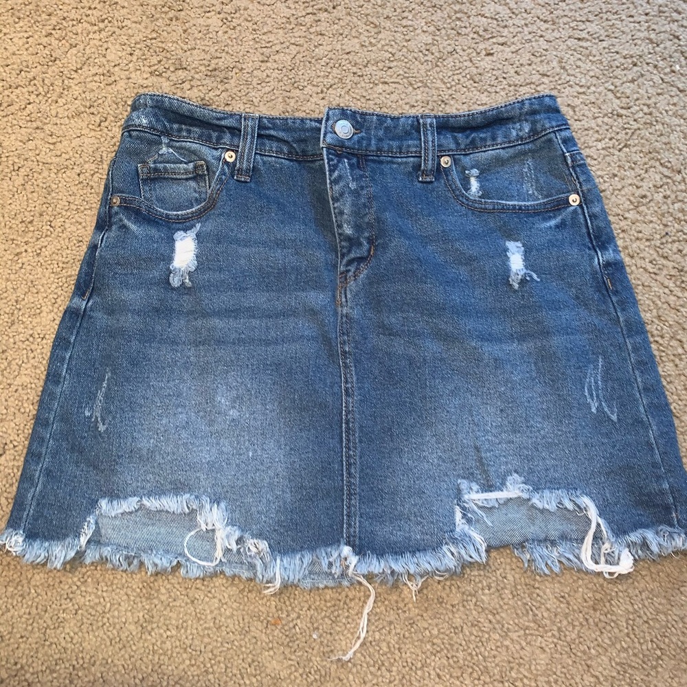 Wild Fable Jean Skirt